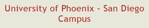 University of Phoenix - San Diego Campus